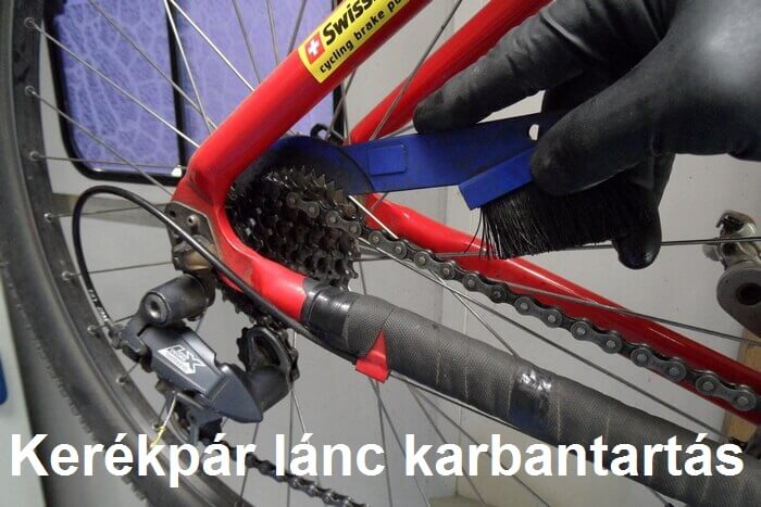 Kerékpár lánc karbantartás