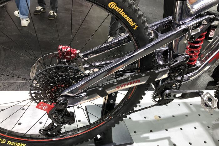 Eurobike 2024 kiállítás sram elektromos váltó